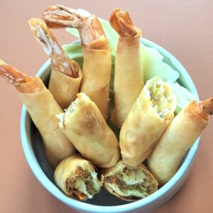 Gefrituurde scampi 3 stuks